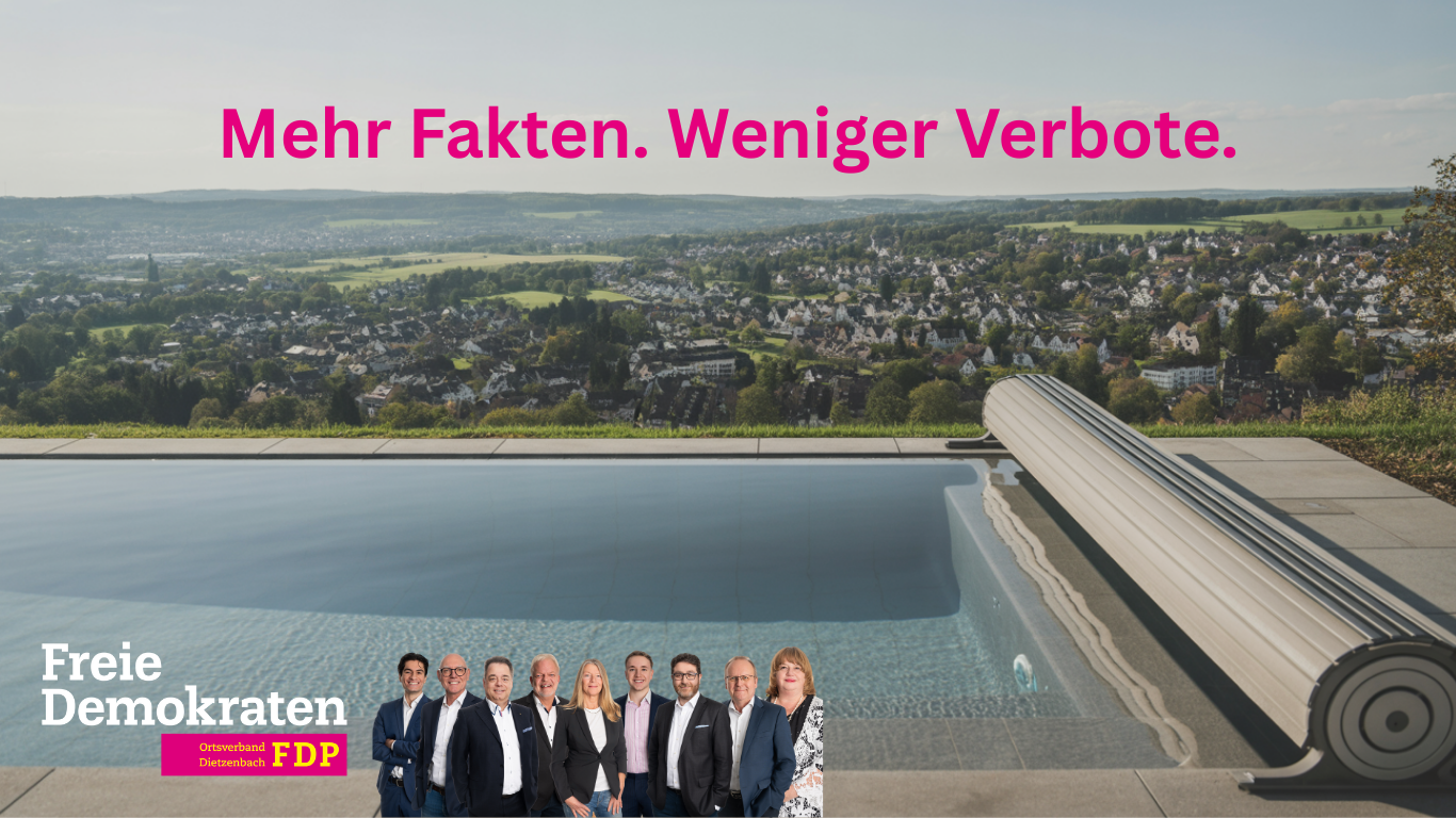 Mehr Fakten. Weniger Verbote.